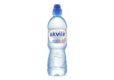 Naturāls minerālūdens AKVILE Kids, negāzēts, 0.5l PET (DEP)