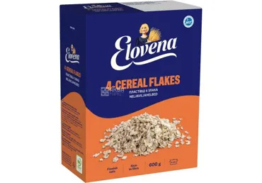 Neljaviljahelbed 3min ELOVENA 600g