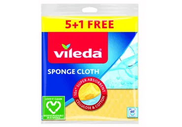 Niisked puhatuslapid VILEDA 5+1tk