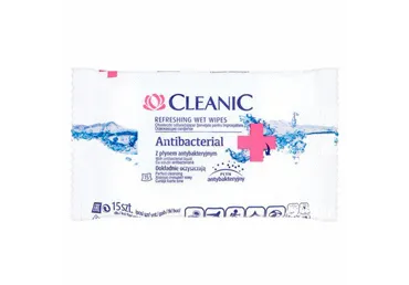 Niisked salvrätikud CLEANIC 15tk