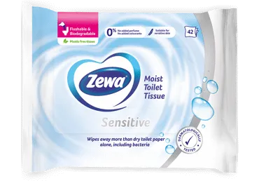 Niisk.tualettpaberid ZEWA Pure 42tk