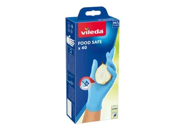Nitriilkindad Food Safe M/L 40tk, VILEDA, 40 tk