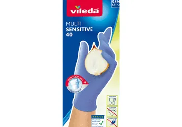Nitriilkindad Food Safe S/M 40tk, VILEDA, 40 tk