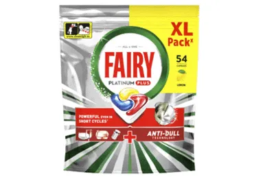 Nõudepes.kap.FAIRY Platinum Lemon 54tk