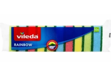 Nõudepesukäsnad VILEDA Rainbow,10tk
