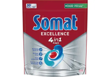 Nõudep.kaps.SOMAT Excellence 4in1 30tk