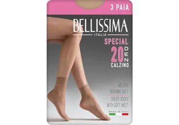 Pusg. zeķes BELLISSIMA SPECIAL 20 mie.3p