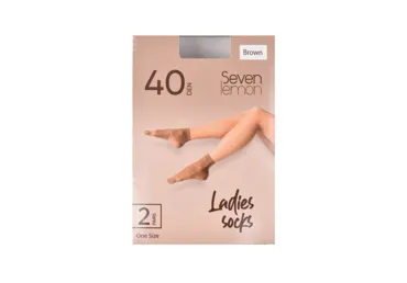 N.sokid SEVEN LEMON 40d brown 2p