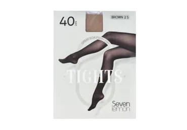 N.sukkpüksid SEVEN LEMON 40d brown 5