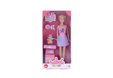 Modes lelle ar aksesuāriem