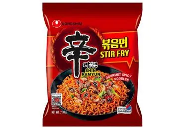 Ātri pagatavojamas nūdeles NONGSHIM Īpaši asas 131g