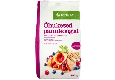 Õhukeste pannkookide jahu TARTU MILL400g