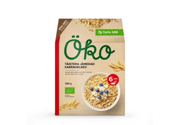 Öko täist.jäm.kaerahelb. TARTU MILL,500g