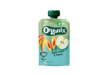 Ök.virs.õuna.mangopüree ORGANIX 100g 12k