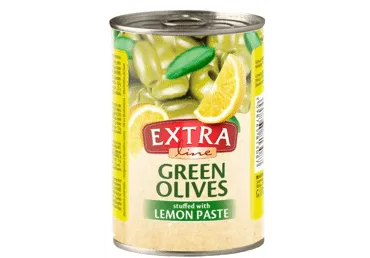 Zaļās olīvas ar citronu EXTRA LINE 270g