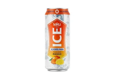 Õllejook SAKU ON ICE 0.0% Mango 500ml