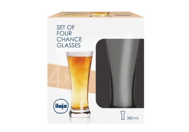 Alus glāzes ILAJA Chance 4gab. 380ml