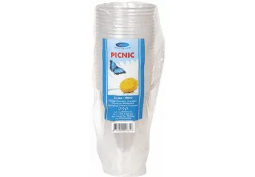 Õlletopsid SMILE PP 500ml,läbipaist.25tk