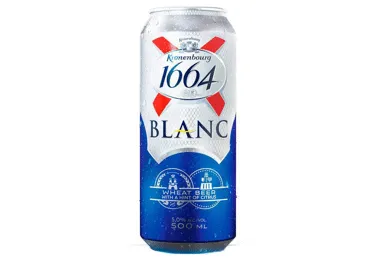 Õlu KRONENBOURG Blanc, 5%, 0,5L purk,R19/139515/37
