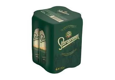 Õlu STAROPRAMEN Premium 5% 4x0,5l purk.