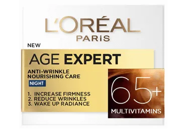 Öökreem L'OREAL AGE SPECIALIST 65+,50ml
