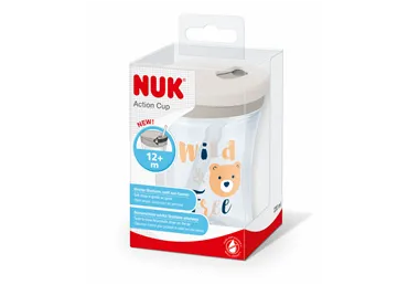 Macību kruzīte ar salmiņu NUK 230ml