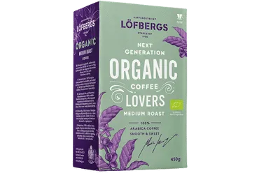 Organic jahv.kohv LÖFBERGS medium 450g