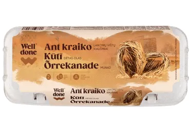Õrrekanade munad M/L WELL DONE, 10tk