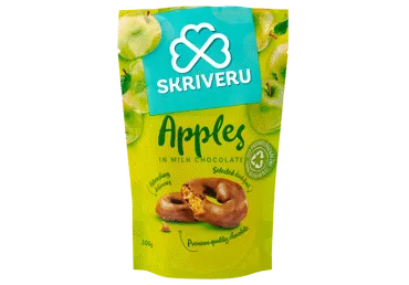 Õunad piimašokolaadis SKRIVERU 100g