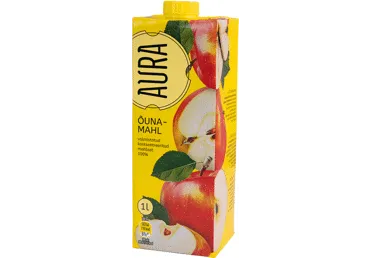 Õunamahl 100%, AURA, 1 L