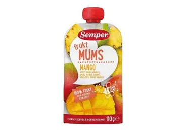 Õuna.mango.ananas.püree SEMPER 110g 6k