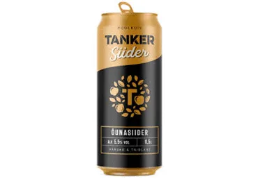 Õunasiider TANKER poolkuiv 5.5% 500ml
