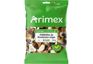 Pähklite ja rosinate segu ARIMEX 300g