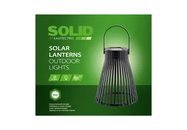 Päikesepaneeliga aialatern SOLID