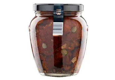 Saulē kaltēti tomāti ar kaperiem WELL DONE PREMIUM 530g