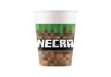 Papptopsid Minecraft 200ml, 8tk