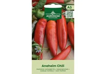 Sēklas.Paprika Anaheim Chili gab.