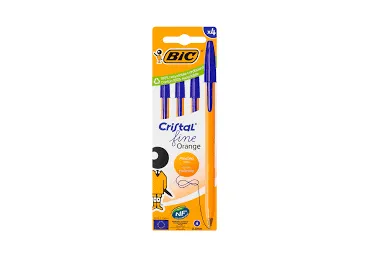 Pastapliiatsid BIC Orange 4tk, sinine