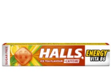 Pastillid HALLS Energy Ice Tea 32g