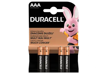 Patareid Basic AAA, DURACELL, 4 tk