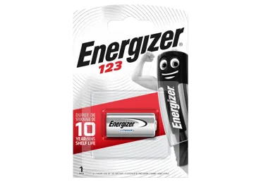 Baterija ENERGIZER Lithium CR123 3V