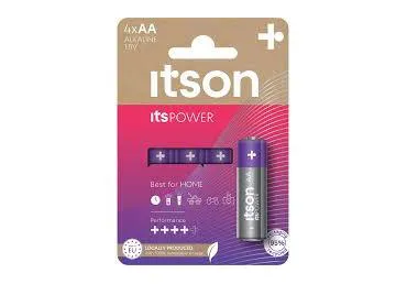Patarei ITSON itsPower Alk.LR6IPO/4CP
