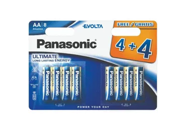 Patarei LR6EGE/8B (4+4)AA PANASONIC