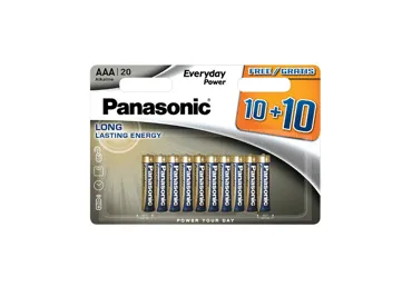 Baterijas PANASONIC LR03EPS 10+10gab.