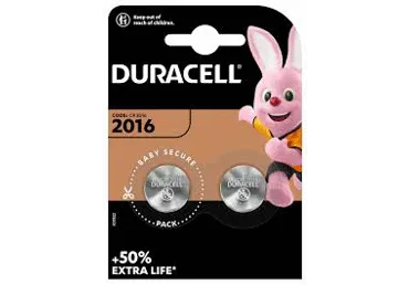 Patareid DURACELL 2016 2tk