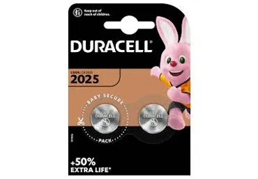 Patareid DURACELL 2025 3V 2tk