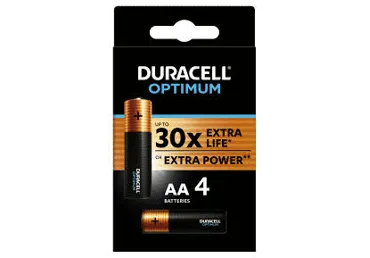 Patareid DURACELL Optimum AA 4tk