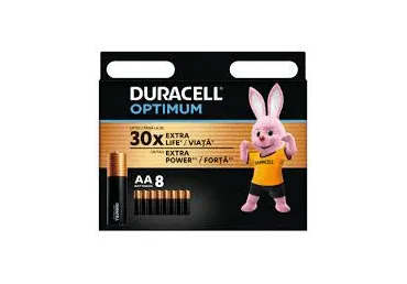 Patareid DURACELL Optimum AA 8tk
