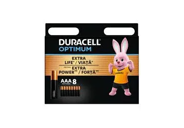 Patareid DURACELL Optimum AAA 8tk