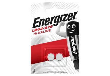 Bater.ENERGIZER Alkaline LR44 1.5V 2gab.